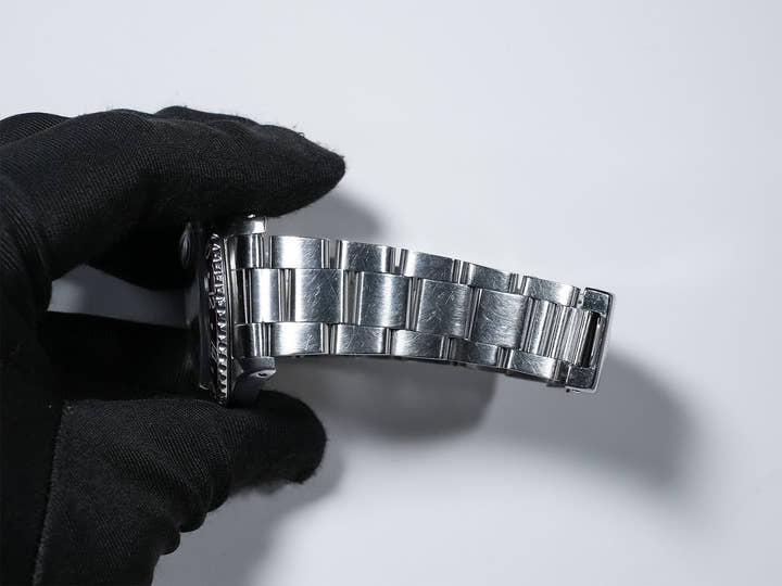 Pre-owned Rolex GMT-Master Ref. 1675 Stainless Steel Black Dial Oyster Bracelet t3mfchvm