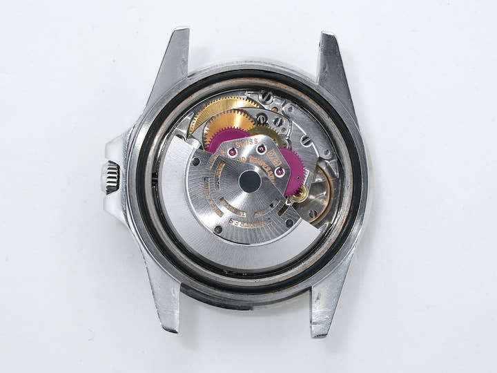 Pre-owned Rolex GMT-Master Ref. 1675 Stainless Steel Black Dial Oyster Bracelet t3mfchvm