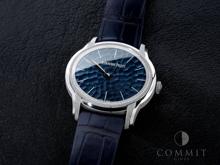 オーデマピゲ ミレネリー フロステッドゴールド フィロソフィーク Ref.77266BC.GG.A326CR.01 ホワイトゴールド ブルー文字盤 美中古 vq3yadih