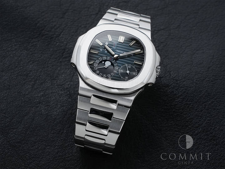 パテックフィリップ ノーチラス プチコンプリケーション Ref.5712/1A-001 ステンレススチール ブルー文字盤 美中古 8ebgwhxx