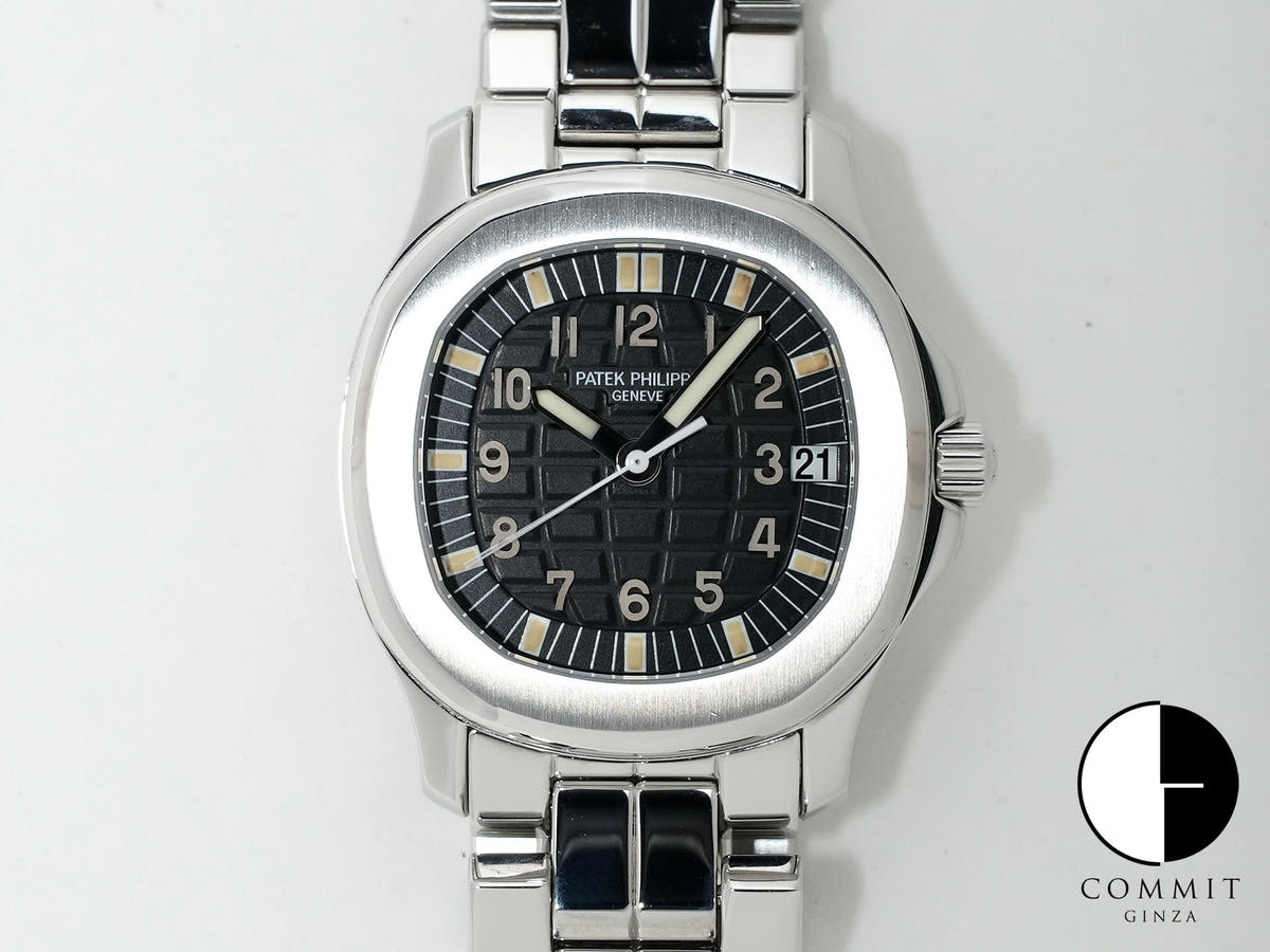 パテックフィリップ アクアノート ミディアム Ref.5066/1A-001 ステンレススチール ブラック文字盤 中古 7d5b3msp