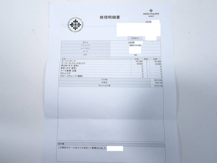 パテックフィリップ アクアノート ミディアム Ref.5066/1A-001 ステンレススチール ブラック文字盤 中古 7d5b3msp