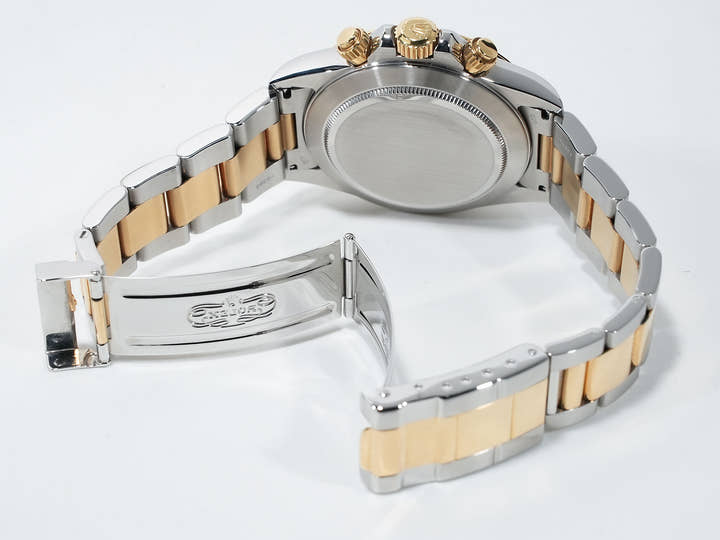 ロレックス デイトナ エルプリメロ Ref.16523 ステンレススチール/イエローゴールド ホワイト文字盤 中古 6jjsvyyz