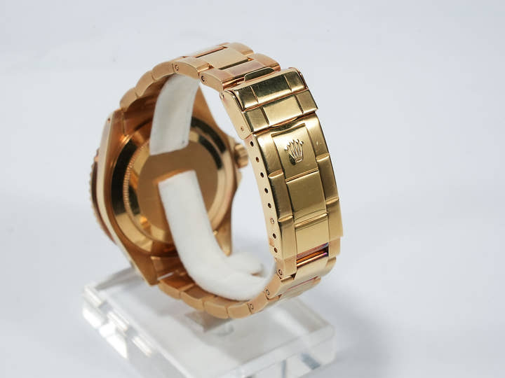 ロレックス サブマリーナー デイト Ref.16808 イエローゴールド ブルー文字盤 中古 zn9gjetq