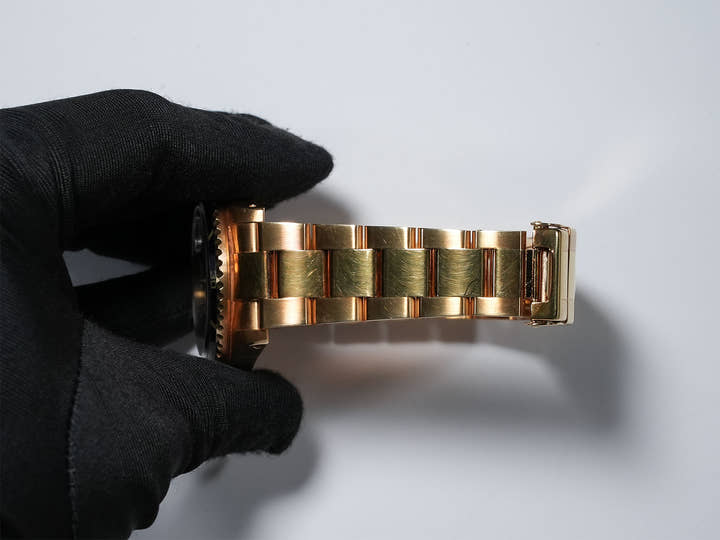 ロレックス サブマリーナー デイト Ref.16808 イエローゴールド ブルー文字盤 中古 zn9gjetq