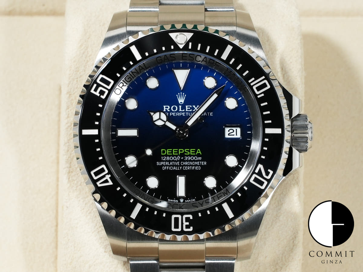 ロレックス シードゥエラー ディープシー Ref.136660 ステンレススチール D-BLUE文字盤 未使用 gmsf3nbn