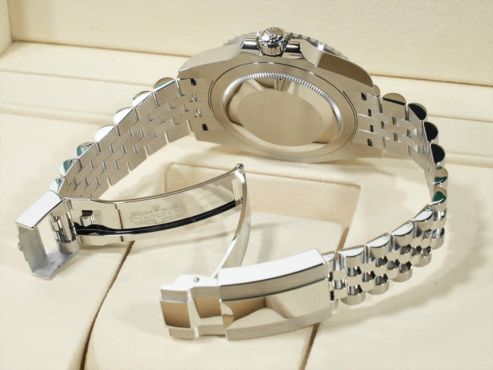 ロレックス GMTマスターII Ref.126710GRNR ステンレススチール ブラック文字盤 ジュビリーブレスレット 未使用 wdeymnjq