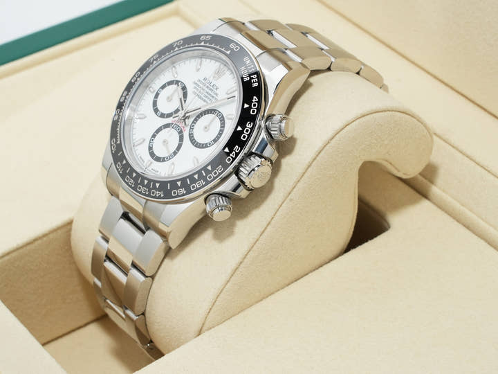 ロレックス デイトナ Ref.126500LN ステンレススチール ホワイト文字盤 未使用 5saw96zy