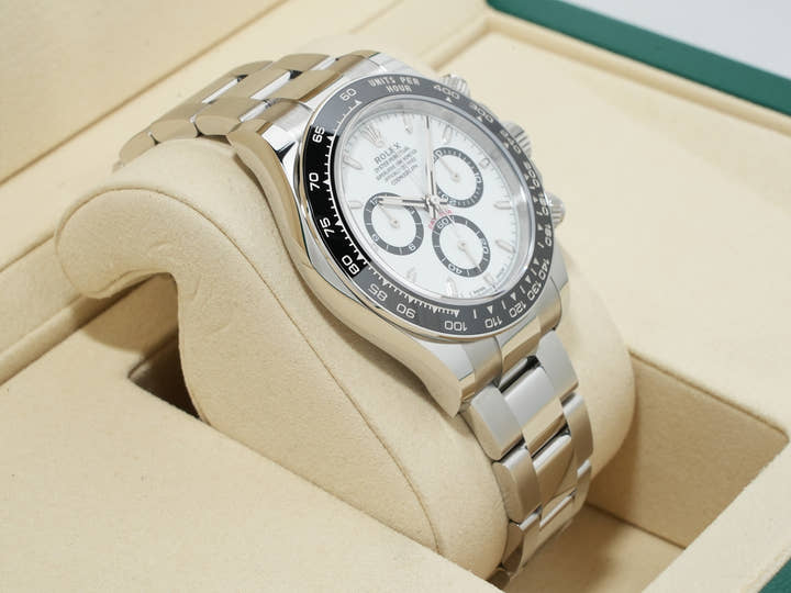 ロレックス デイトナ Ref.126500LN ステンレススチール ホワイト文字盤 未使用 5saw96zy