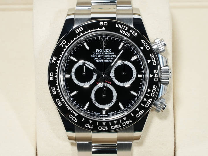 ロレックス デイトナ Ref.126500LN ステンレススチール ブラック文字盤 未使用 upsyod39