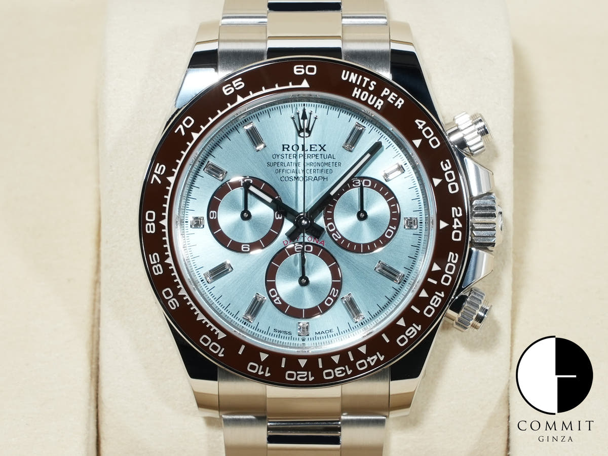 ロレックス デイトナ Ref.126506A プラチナ アイスブルーx11Pダイヤ文字盤 未使用 hpwxnzgu
