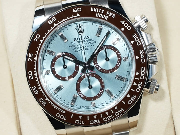 ロレックス デイトナ Ref.126506A プラチナ アイスブルーx11Pダイヤ文字盤 未使用 hpwxnzgu