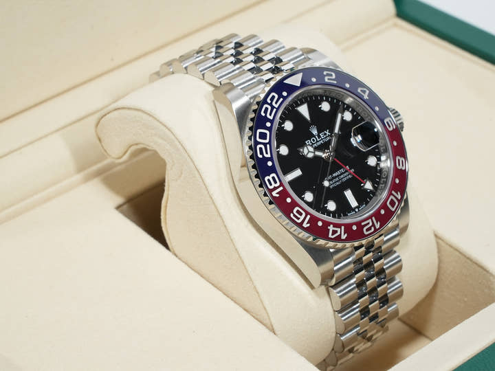 ロレックス GMTマスターII Ref.126710BLRO ステンレススチール ブラック文字盤 ジュビリーブレスレット 未使用 7ngzdw57
