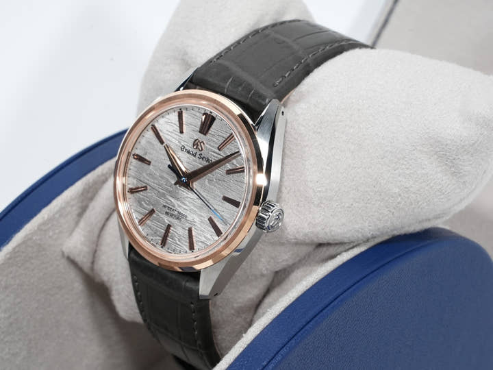 グランドセイコー エボリューション9 Ref.SLGW008 ステンレススチールx18Kピンクゴールド シルバー文字盤 未使用 666dxm86