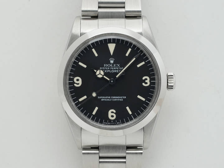 ロレックス エクスプローラーI Ref.1016 ステンレススチール ブラック文字盤 美品 ghzpiroa