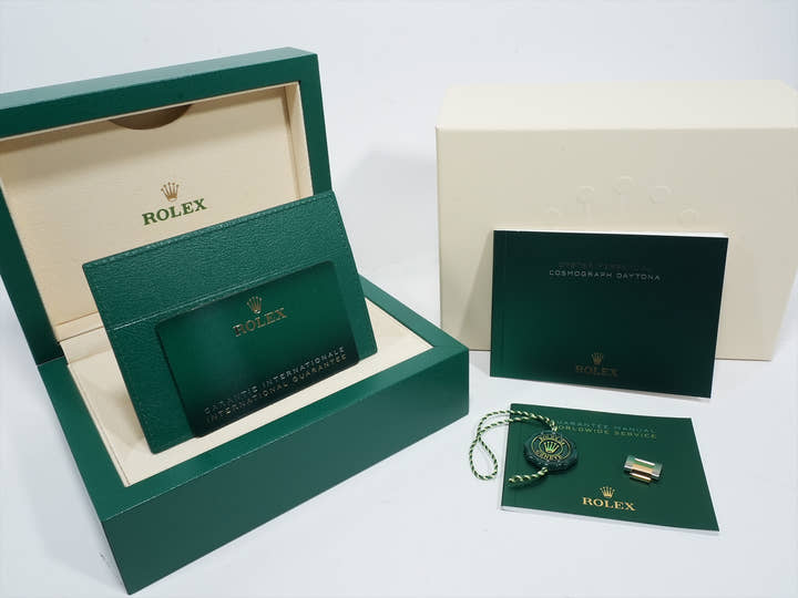 ロレックス デイトナ Ref.116503G ステンレススチール/イエローゴールド ブラックx8Pダイヤ文字盤 美中古 8f7ivttb