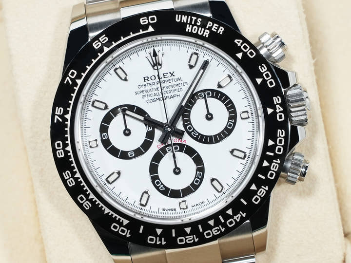 ロレックス デイトナ Ref.116500LN ステンレススチール ホワイト文字盤 美中古 8taowisr