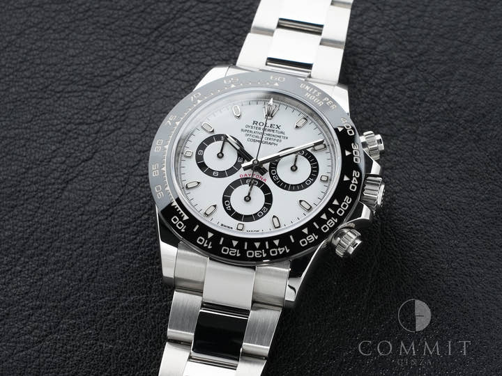 ロレックス デイトナ Ref.116500LN ステンレススチール ホワイト文字盤 美中古 8taowisr