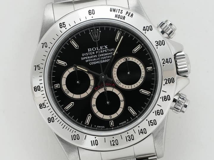 ロレックス デイトナ エルプリメロ Ref.16520 ステンレススチール ブラック文字盤 美中古 gjkyn678