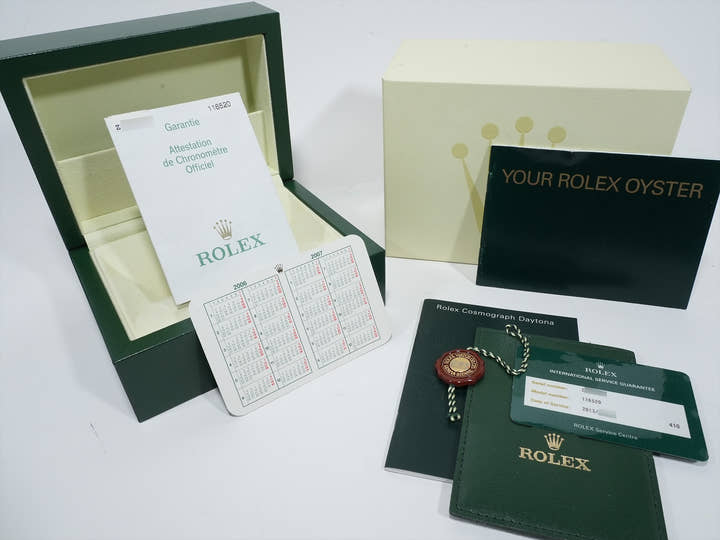 ロレックス デイトナ Ref.116520 ステンレススチール ブラック文字盤 中古 ox56yaf6