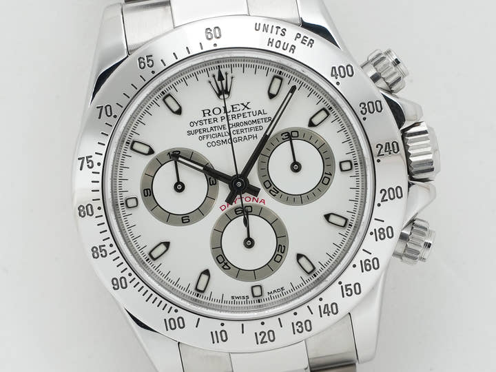 ロレックス デイトナ Ref.116520 ステンレススチール アイボリー文字盤 中古 o5x24zk8