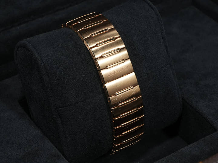 ルイヴィトン タンブール オトマティック Ref.W1PG10 ローズゴールド ブラウン文字盤 中古 idshb8yp