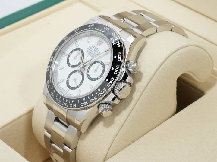 ロレックス デイトナ Ref.126500LN ステンレススチール ホワイト文字盤 未使用 xchxwr8r