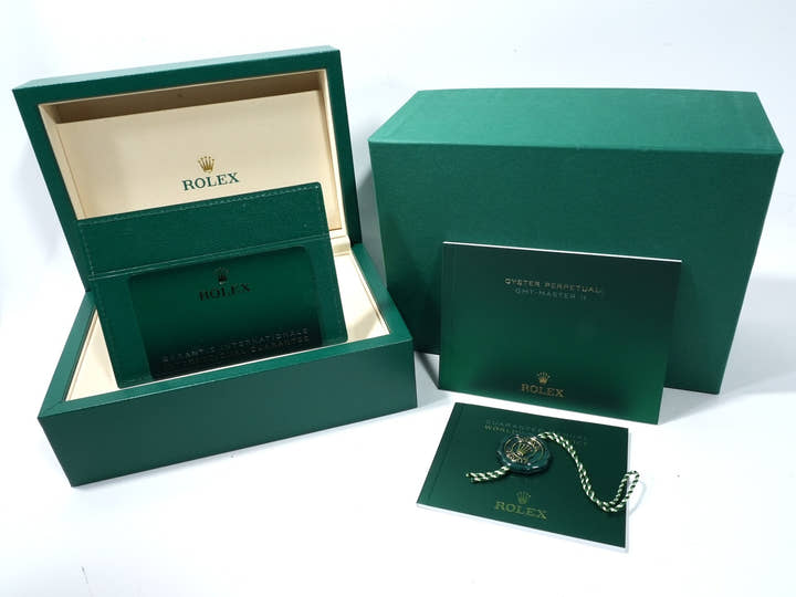 ロレックス GMTマスターII Ref.126710BLRO ステンレススチール ブラック文字盤 ジュビリーブレスレット 未使用 v97dn45j