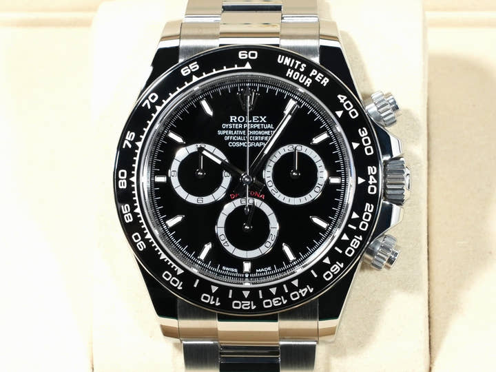 ロレックス デイトナ Ref.126500LN ステンレススチール ブラック文字盤 未使用 jbv2free