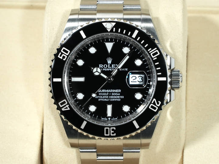 ロレックス サブマリーナー デイト Ref.126610LN ステンレススチール ブラック文字盤 未使用 vtfo4jdq