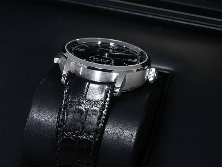 オーデマピゲ ジュール オーデマ ミニッツリピーター スーパーソヌリ Ref.26590PT.OO.D002CR.01 プラチナ ブラックエナメル文字盤 美中古 sa5j2krv