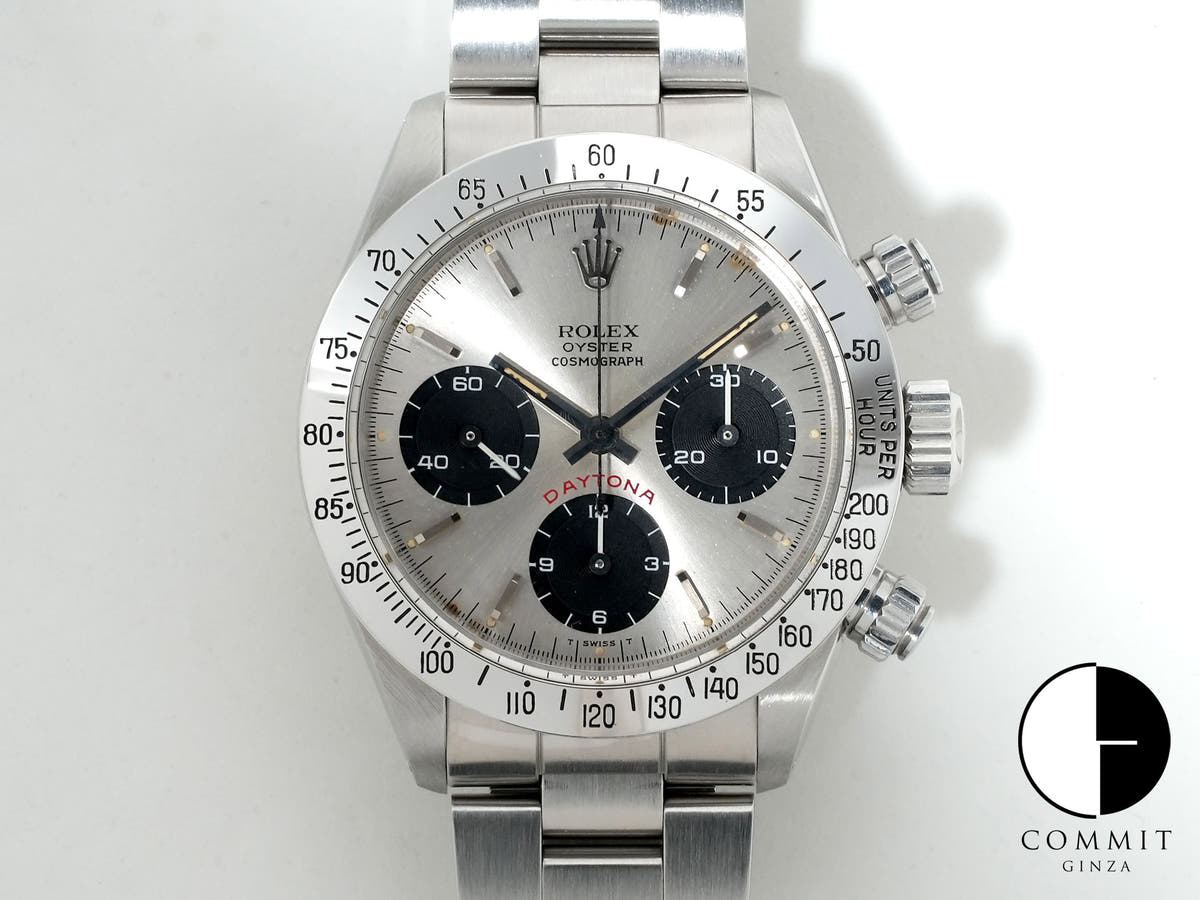 ロレックス デイトナ Ref.6265 ステンレススチール シルバー文字盤 中古 8atpkkuq