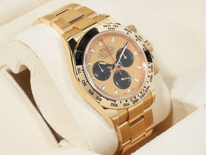 ロレックス デイトナ Ref.116508 イエローゴールド ゴールドxブラック文字盤 中古 87n3o7rb