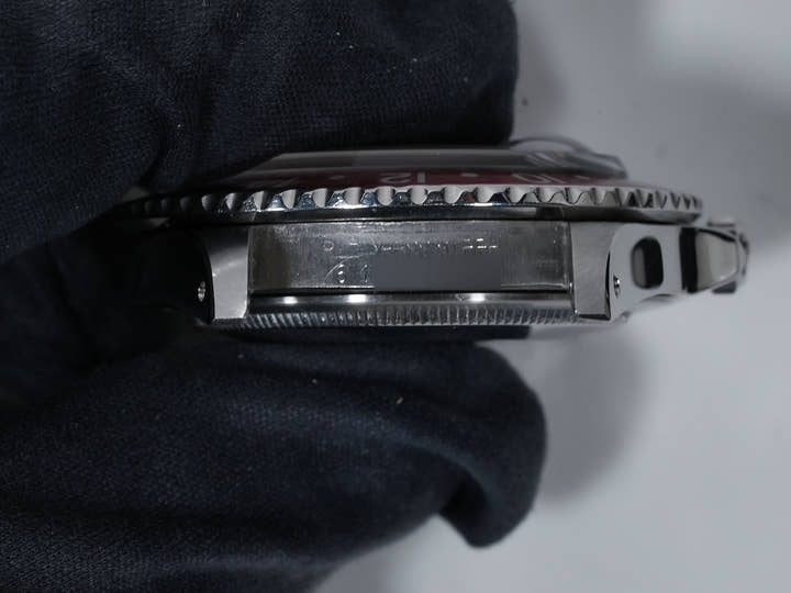 ロレックス GMTマスター Ref.16750 ステンレススチール ブラック文字盤 オイスターブレスレット 中古 vcvpo68r