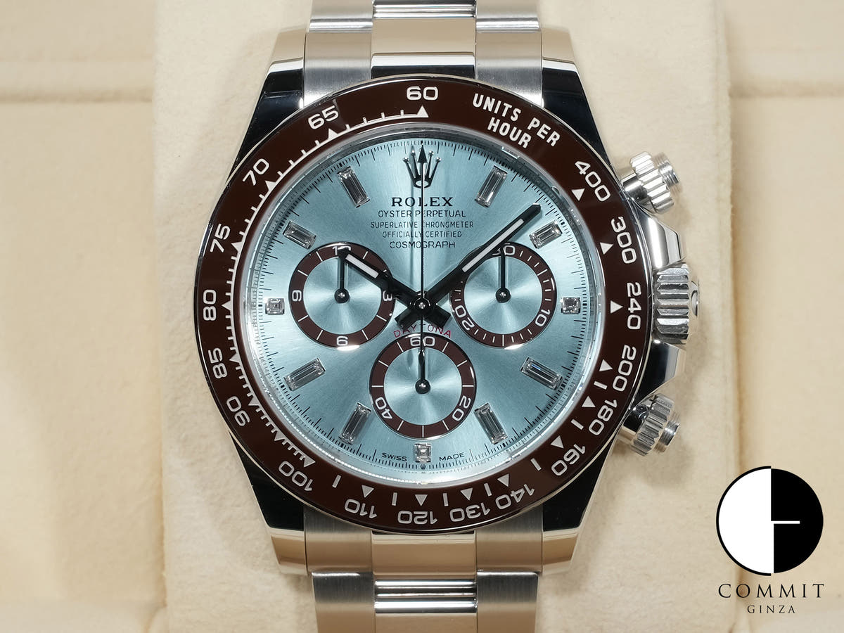 ロレックス デイトナ Ref.126506A プラチナ アイスブルーx11Pダイヤ文字盤 未使用 tiv3c7cd
