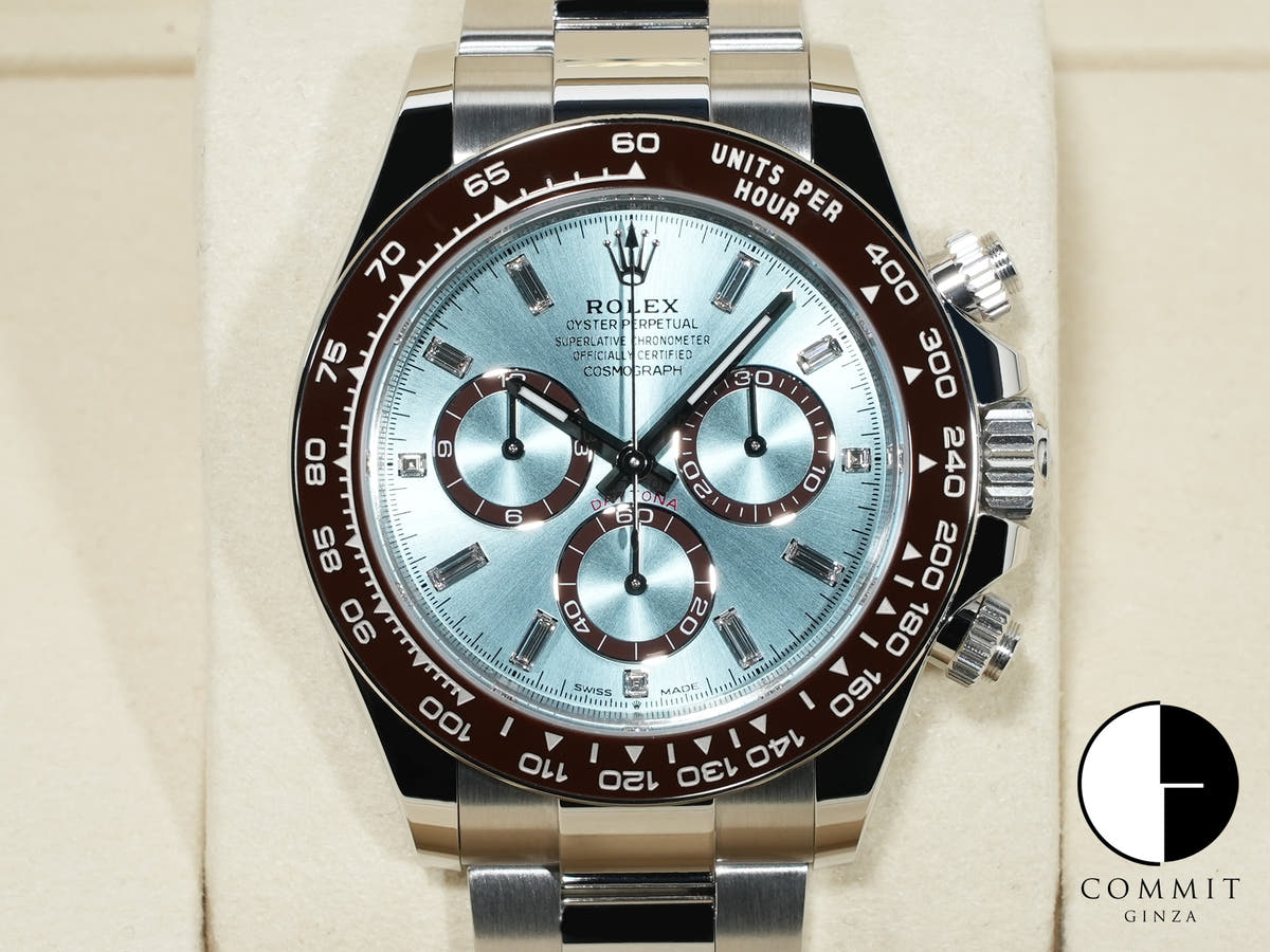 ロレックス デイトナ Ref.126506A プラチナ アイスブルーx11Pダイヤ文字盤 未使用 bhecgjp6