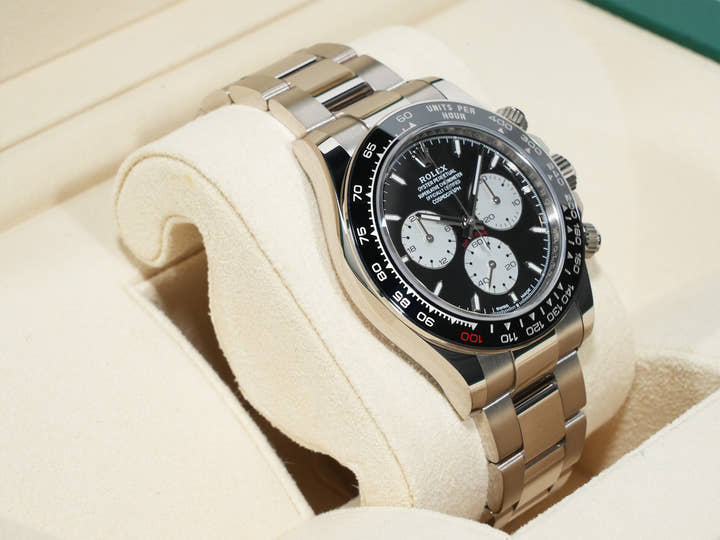 ロレックス デイトナ Ref.126529LN ホワイトゴールド ブライトブラック文字盤 未使用 sg2hxiqa