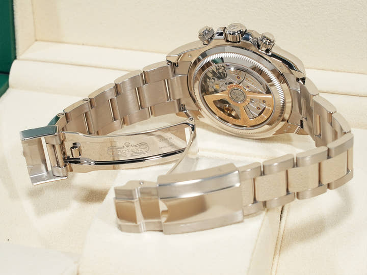 ロレックス デイトナ Ref.126529LN ホワイトゴールド ブライトブラック文字盤 未使用 sg2hxiqa