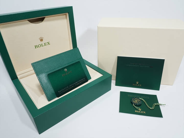 ロレックス デイトナ Ref.126529LN ホワイトゴールド ブライトブラック文字盤 未使用 sg2hxiqa