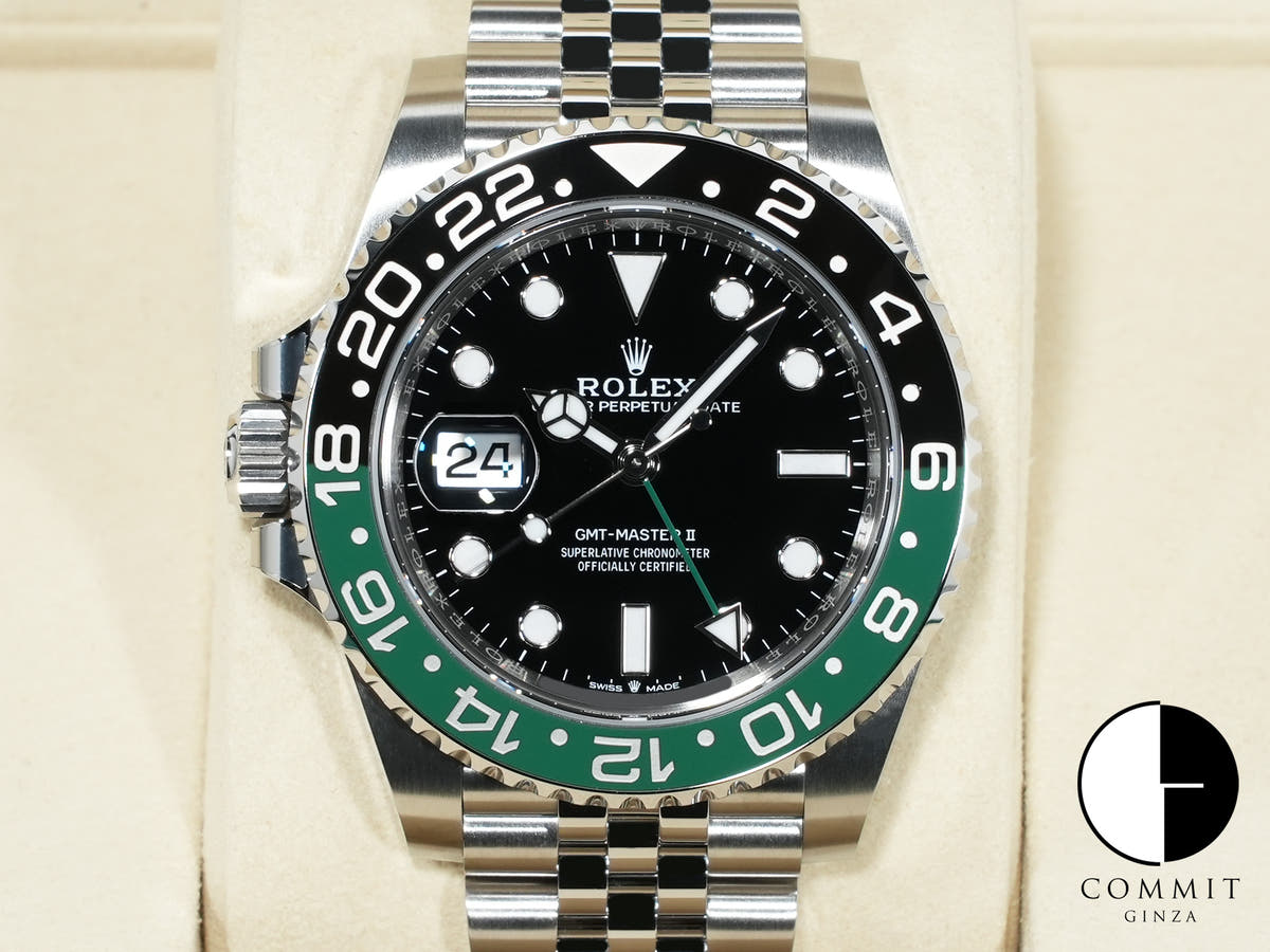 Rolex GMT-Master II Ref. 126720VTNR Stainless Steel with Black Dial and Jubilee Bracelet, Unused (dv7ftjvu)