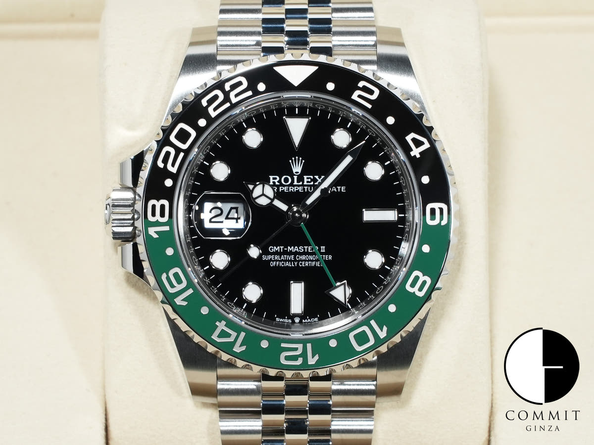 ロレックス GMTマスターII Ref.126720VTNR ステンレススチール ブラック文字盤 ジュビリーブレスレット 未使用 srntep7w