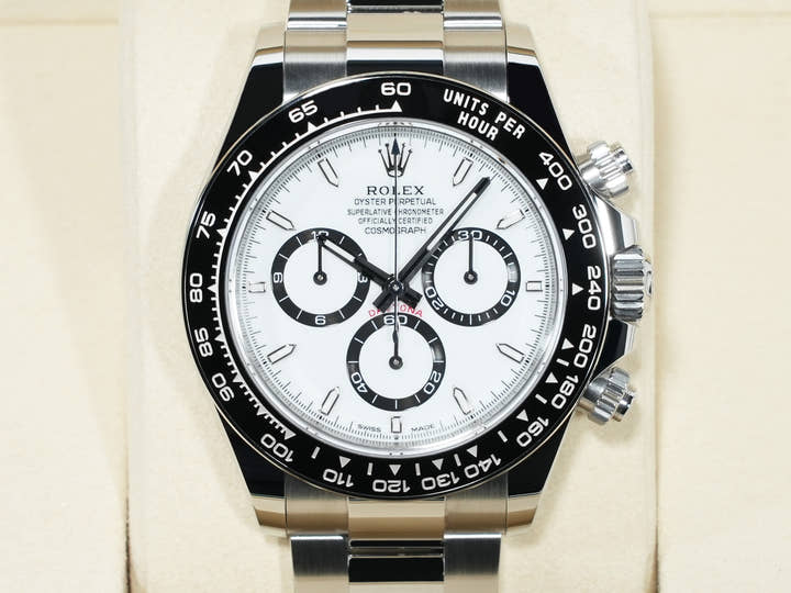 ロレックス デイトナ Ref.126500LN ステンレススチール ホワイト文字盤 未使用 2zheo435