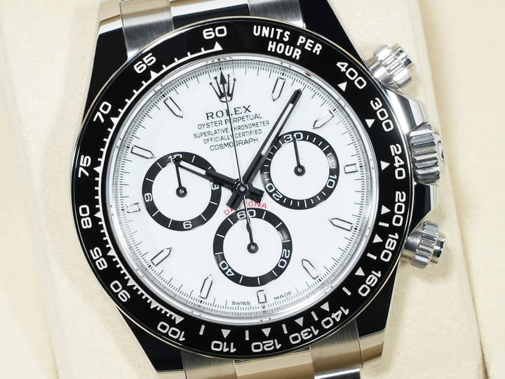 ロレックス デイトナ Ref.126500LN ステンレススチール ホワイト文字盤 未使用 2zheo435