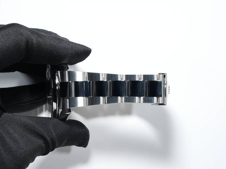 ロレックス デイトジャスト41 Ref.126300 ステンレススチール ブラック文字盤 オイスターブレスレット 美品 rz68jjt3