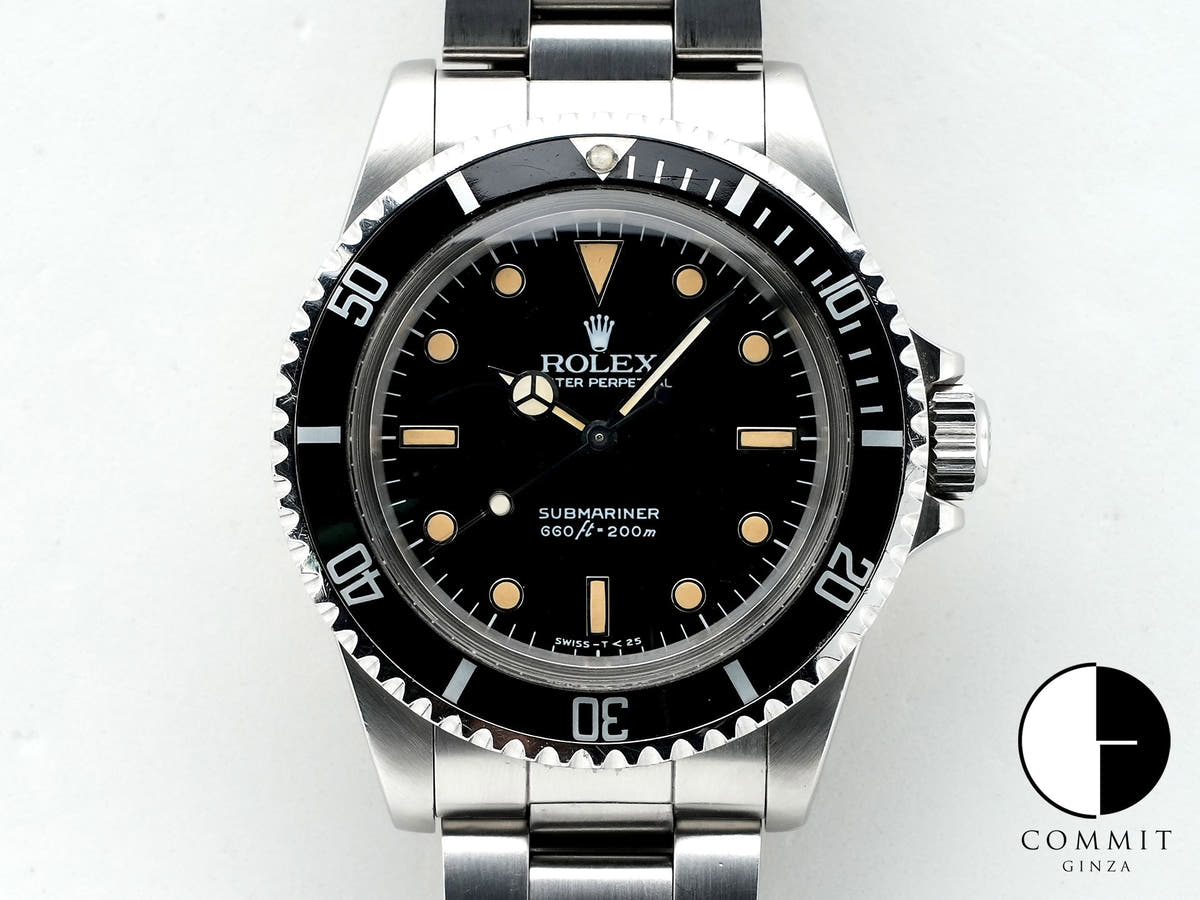ロレックス サブマリーナー Ref.5513 ステンレススチール ブラック文字盤 中古 s56ynrqc