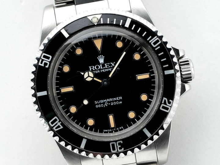 ロレックス サブマリーナー Ref.5513 ステンレススチール ブラック文字盤 中古 s56ynrqc