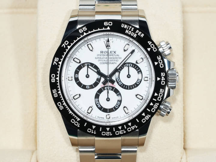 ロレックス デイトナ Ref.116500LN ステンレススチール ホワイト文字盤 未使用 zqnfan3g