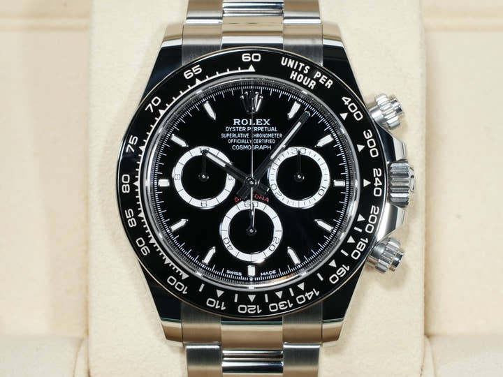 ロレックス デイトナ Ref.126500LN ステンレススチール ブラック文字盤 未使用 7jxdjzbk