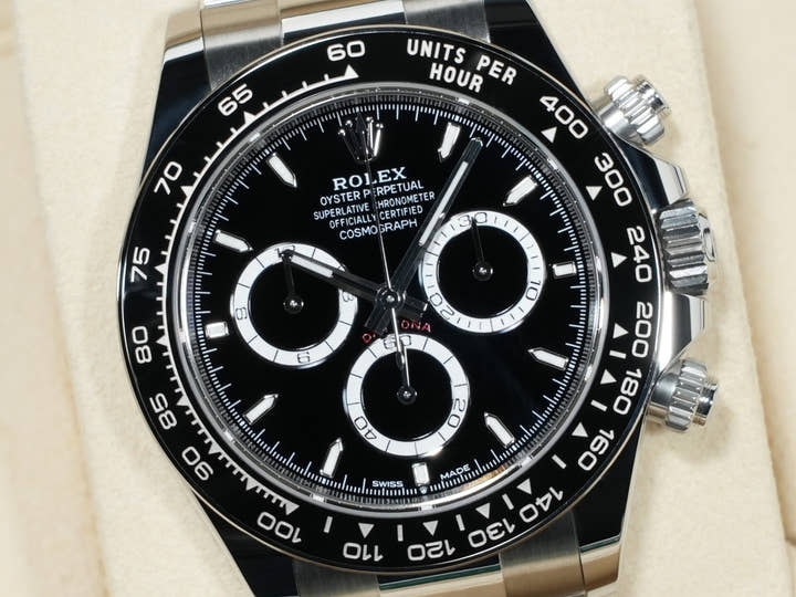 ロレックス デイトナ Ref.126500LN ステンレススチール ブラック文字盤 未使用 7jxdjzbk