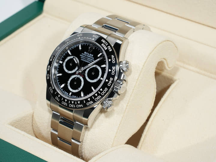 ロレックス デイトナ Ref.126500LN ステンレススチール ブラック文字盤 未使用 7jxdjzbk